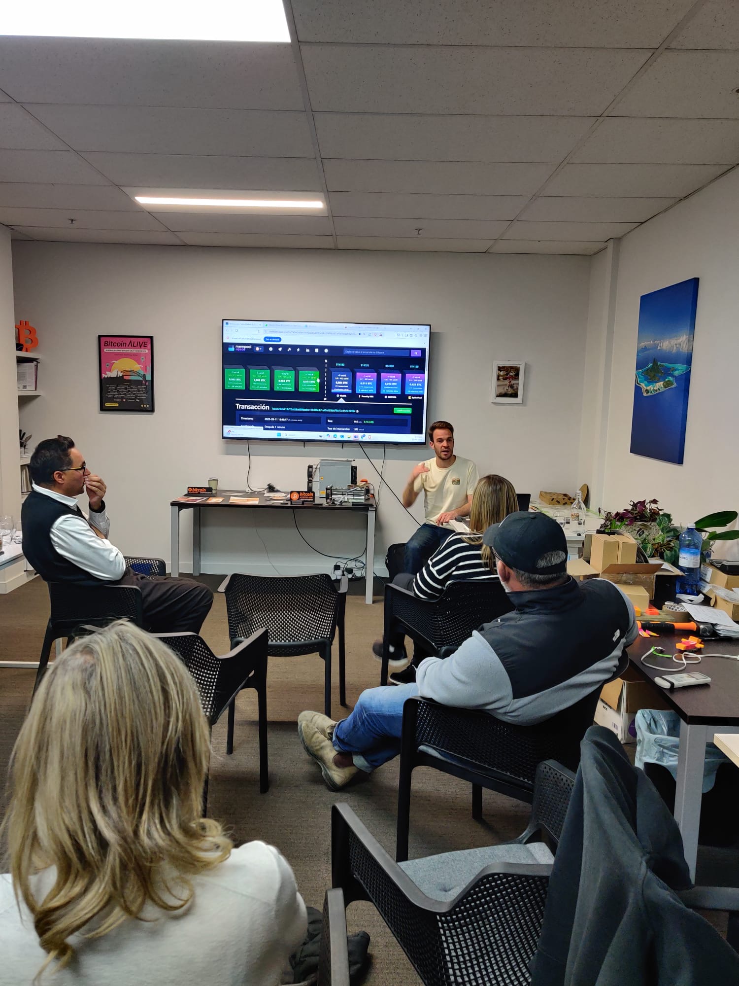 Spanish-language Bitcoin workshop