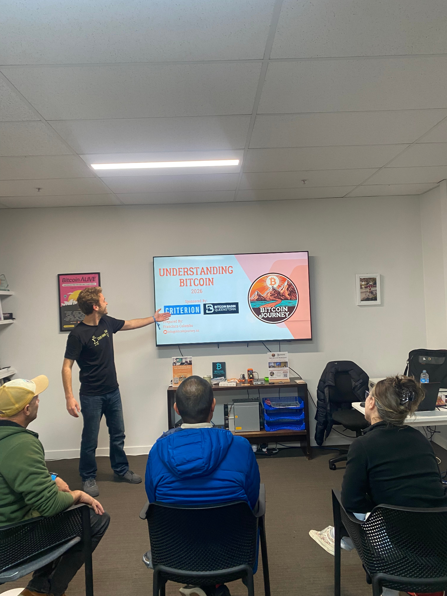 Understanding Bitcoin presentation, sponsors slide